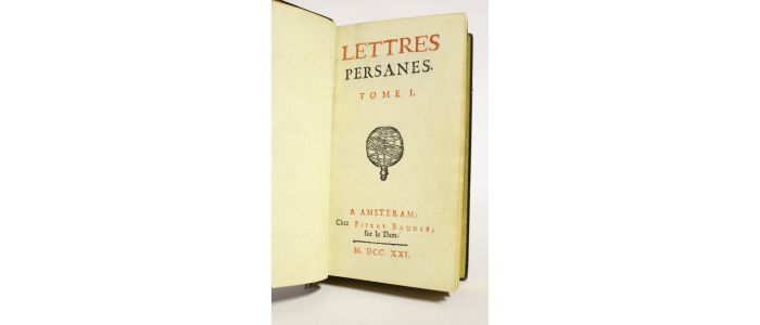 MONTESQUIEU : Lettres persanes - Edition-Originale.com