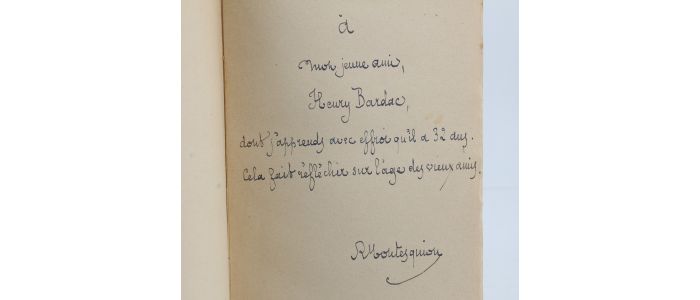 MONTESQUIOU : Le délices de Capharnaüm - Libro autografato, Prima edizione - Edition-Originale.com