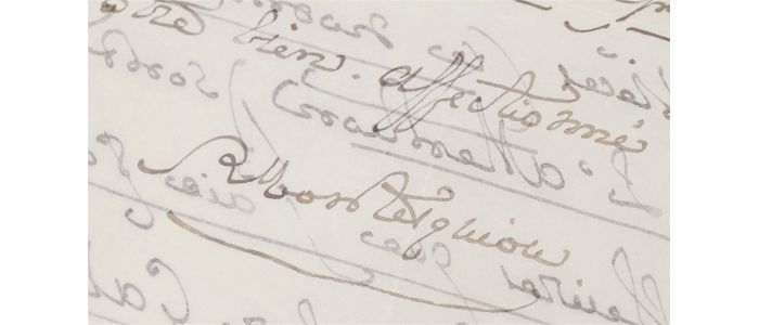 MONTESQUIOU : Lettre autographe signée de Robert de Montesquiou concernant la publication de poèmes publiés que lui a demandés le Gaulois d'Arthur Meyer - Signiert, Erste Ausgabe - Edition-Originale.com