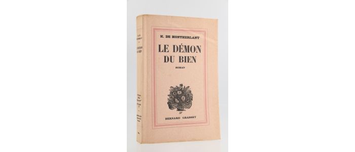 MONTHERLANT : Le Démon du Bien - Prima edizione - Edition-Originale.com
