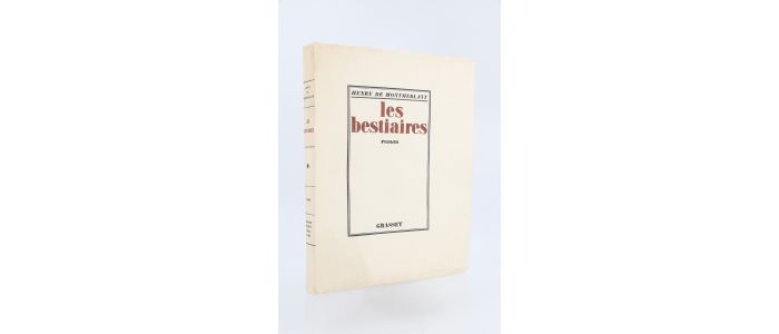 MONTHERLANT : Les bestiaires - Edition Originale - Edition-Originale.com