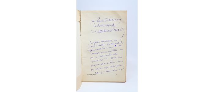 MONTHERLANT : Les célibataires - Signiert, Erste Ausgabe - Edition-Originale.com
