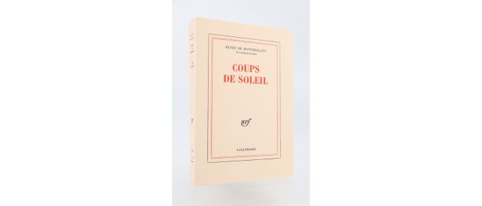 MONTHERLANT : Coups de soleil - Prima edizione - Edition-Originale.com