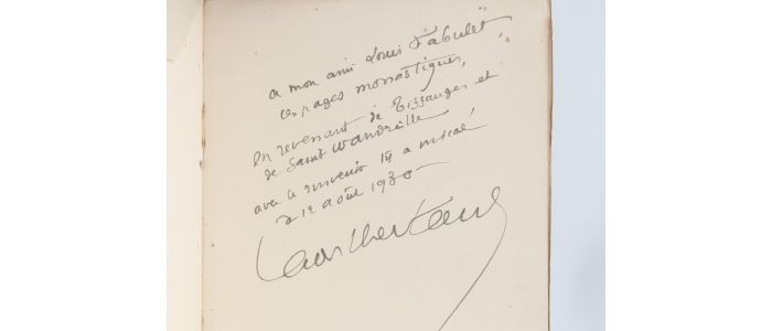 MONTHERLANT : Pour une vierge noire - Libro autografato, Prima edizione - Edition-Originale.com