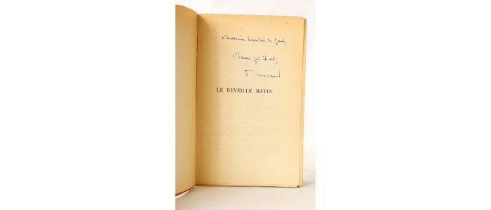MORAND : Le réveille-matin - Libro autografato, Prima edizione - Edition-Originale.com