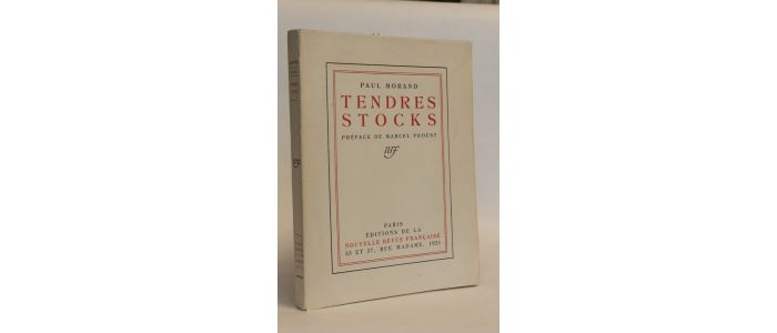 MORAND : Tendres stocks - First edition - Edition-Originale.com