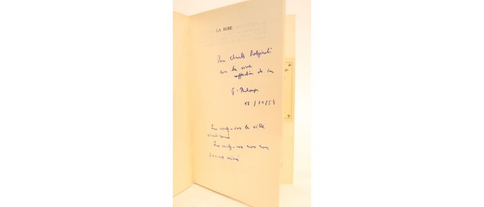 MORHANGE : La robe - Signiert, Erste Ausgabe - Edition-Originale.com