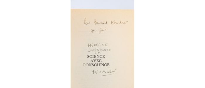 MORIN : Science avec conscience - Signed book, First edition - Edition-Originale.com