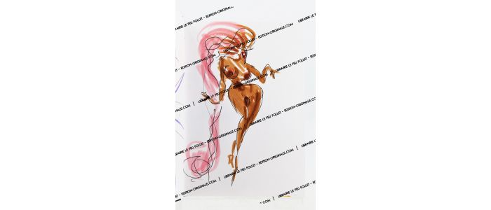 MUGLER : Carnet personnel de Thierry Mugler contenant des dessins et aphorismes autographes originaux - Signed book, First edition - Edition-Originale.com