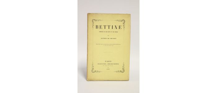 MUSSET : Bettine - Prima edizione - Edition-Originale.com
