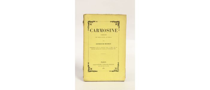 MUSSET : Carmosine - Edition Originale - Edition-Originale.com