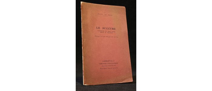 NAJAC : Le succube - Signed book, First edition - Edition-Originale.com