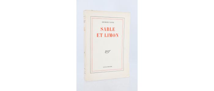 NAVEL : Sable et limon - Erste Ausgabe - Edition-Originale.com