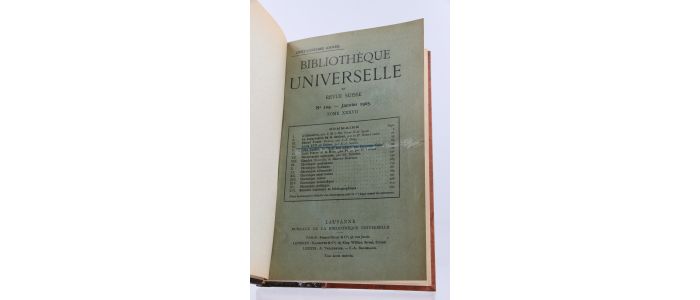 NAVILLE : Louis XVII en Suisse. Son ami Frédéric Leschot de Genève - In Bibliothèque Universelle & Revue Suisse N°109 - First edition - Edition-Originale.com
