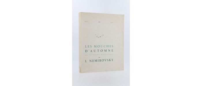 NEMIROVSKY : Les mouches d'automne ou la femme d'autrefois - First edition - Edition-Originale.com