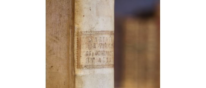 NERINI : De templo et coenobio sanctorum Bonifacii et Alexii historica moumenta - Edition Originale - Edition-Originale.com