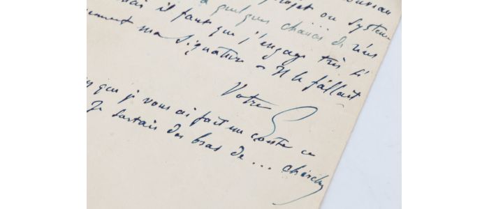 NERVAL : Lettre autographe signée de Gérard de Nerval adressée à Georges Bell - Libro autografato, Prima edizione - Edition-Originale.com