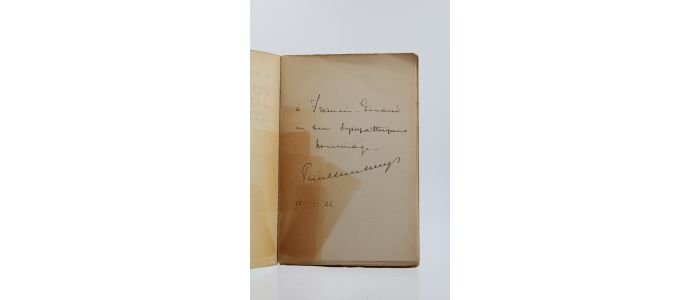 NEUHUYS : Poètes d'aujourd'hui. L'orientation actuelle de la conscience lyrique - Libro autografato, Prima edizione - Edition-Originale.com