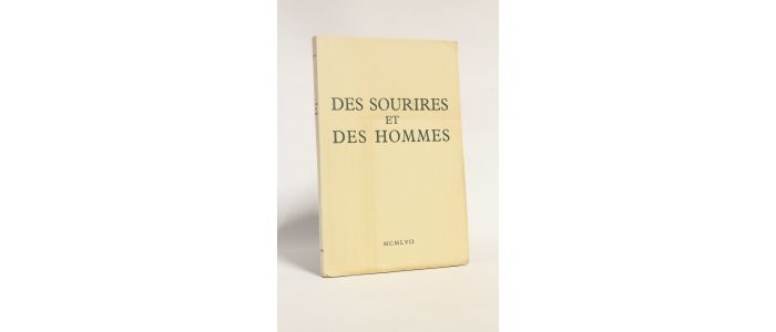 NICOLE : Des sourires et des hommes - First edition - Edition-Originale.com