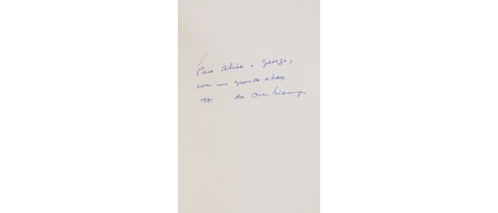 NIEMEYER : Rio - Autographe, Edition Originale - Edition-Originale.com