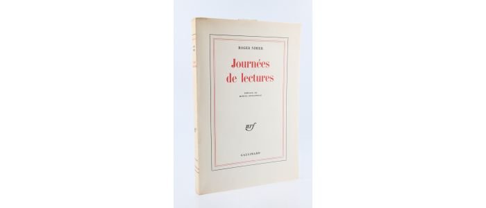 NIMIER : Journées de Lecture - First edition - Edition-Originale.com