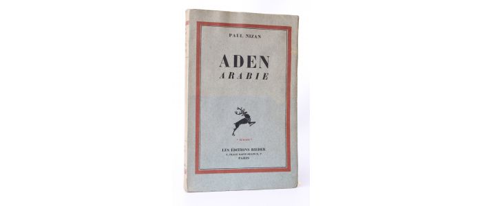 NIZAN : Aden Arabie - Erste Ausgabe - Edition-Originale.com