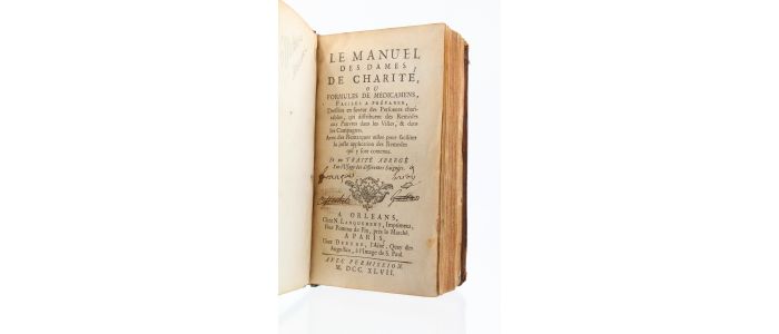 NOBLEVILLE : Manuel des Dames de charité - First edition - Edition-Originale.com