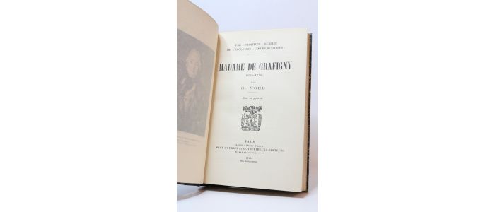 NOEL : Madame de Grafigny (1695-1758) - Signiert, Erste Ausgabe - Edition-Originale.com