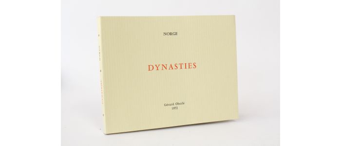 NORGE : Dynasties - First edition - Edition-Originale.com