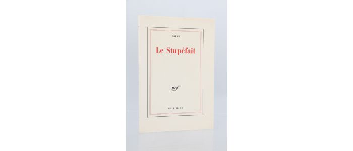 NORGE : Le stupéfait - Prima edizione - Edition-Originale.com