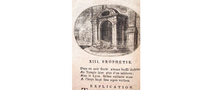 NOSTRADAMUS : Vingt prophéties de Michel Nostradamus; dernièrement trouvées manuscrites dans une célèbre bibliothèque des Pays-Bas - Erste Ausgabe - Edition-Originale.com