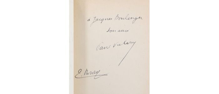 NOULET : Paul Valéry suivi de Fragments des mémoires d'un poème par Paul Valéry - Signiert, Erste Ausgabe - Edition-Originale.com