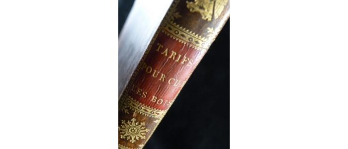 NOURY : [MARINE] Tarifs, d'après le système métrique, pour cuber les bois carrés et ronds... - Signed book, First edition - Edition-Originale.com