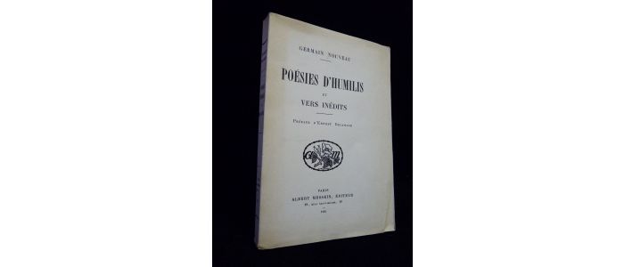 NOUVEAU : Poésies d'Humilis et vers inédits - Prima edizione - Edition-Originale.com