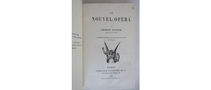 NUITTER : Le nouvel opéra - First edition - Edition-Originale.com