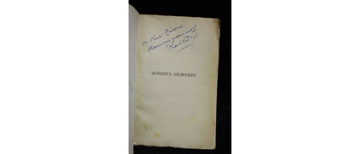 O'FLAHERTY : M. Gilhooley - Autographe, Edition Originale - Edition-Originale.com