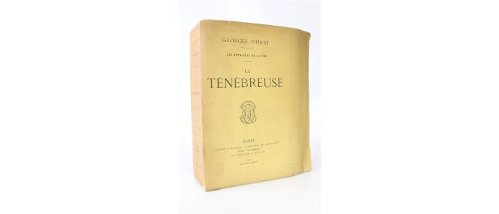 OHNET : La ténébreuse - First edition - Edition-Originale.com