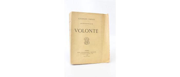 OHNET : Volonté - First edition - Edition-Originale.com