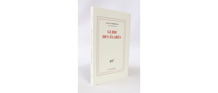 ORMESSON : Guide des égarés - Edition Originale - Edition-Originale.com