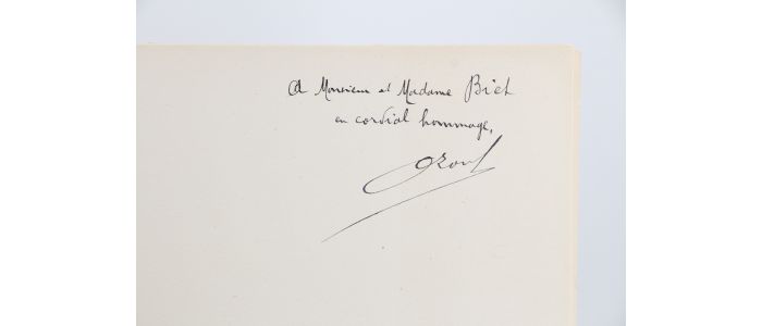 OZOUF : Pierre Brossolette - Héros de la Résistance - Signed book, First edition - Edition-Originale.com