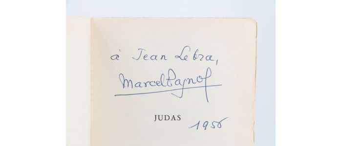 PAGNOL : Judas - Signed book, First edition - Edition-Originale.com