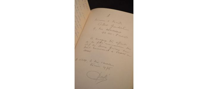 PAOLI : L'armée française de 1919 à 1939. Tome III : Le temps des compromis (12 juin 1924 - 30 Juin 1930) - Libro autografato, Prima edizione - Edition-Originale.com