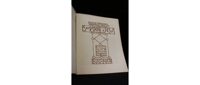PASCAL : Le mystère de Jésus - Libro autografato - Edition-Originale.com