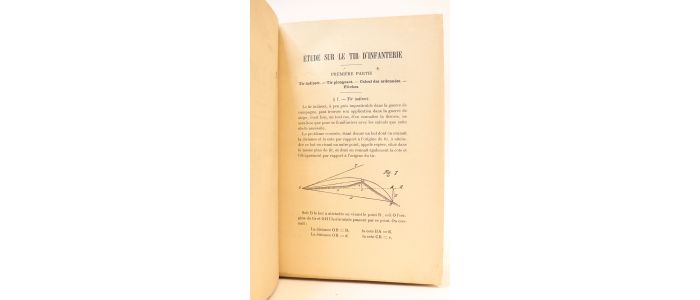 PATTE : Etude sur le tir d'infanterie  - First edition - Edition-Originale.com
