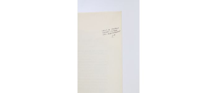 PAULHAN : Carnet du spectateur - In Nrf N°183 du 1er Décembre 1928 - Autographe, Edition Originale - Edition-Originale.com