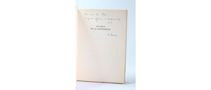 PAYSAN : Les feux de la chandeleur - Autographe, Edition Originale - Edition-Originale.com