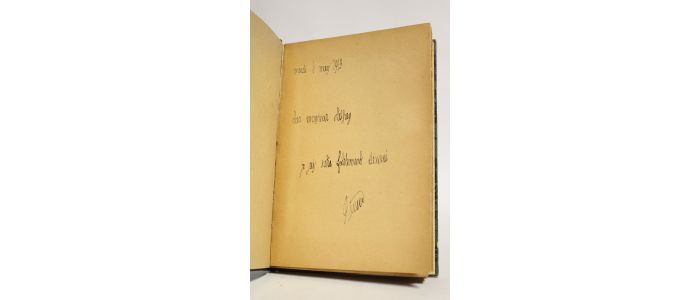 PEGUY : L'argent - Libro autografato, Prima edizione - Edition-Originale.com