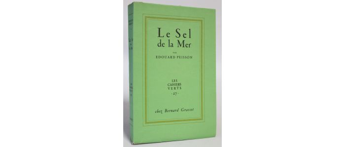 PEISSON : Le sel de la mer - Signed book, First edition - Edition-Originale.com