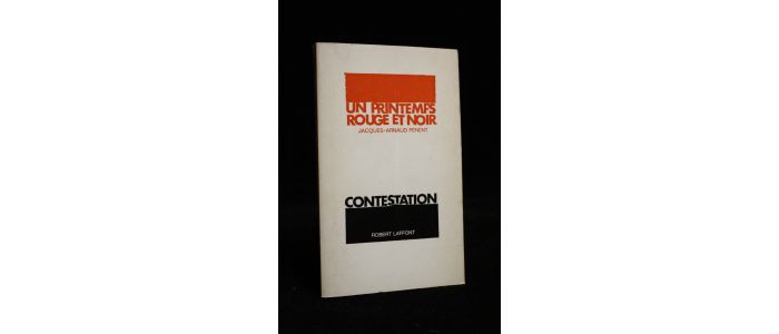 PENENT : Un printemps rouge et noir - First edition - Edition-Originale.com