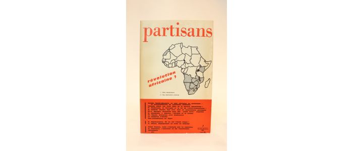 PEREC : Engagement ou crise du langage. In Partisans N°7 : Révolution africaine ? - Erste Ausgabe - Edition-Originale.com